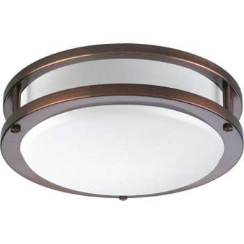 Image for Progress Lighting® 10.38 in. 1-Light LED Flush Mount Light (Urban Bronze) from HD Supply