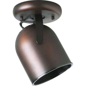 Progress Lighting® 4.75 in. 1-Light LED Flush Mount Light (Urban Bronze)