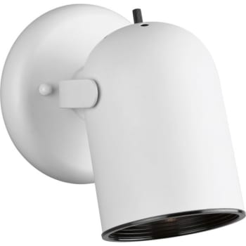 Image for Progress Lighting LED Directional White One-Light Wall Fixture from HD Supply