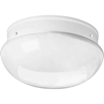 Image for Progress Lighting LED Fitter White 11-3/4" Two-Light Flush Mount Fixture from HD Supply