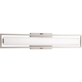 Image for Progress Lighting Frame 24 In. Led Bath Vanity Fixture (Brushed Nickel) from HD Supply