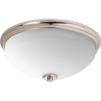 Image for Progress Lighting® Replay 14 In. 2-Light Led Flush Mount Light (Polished Nickel) from HD Supply