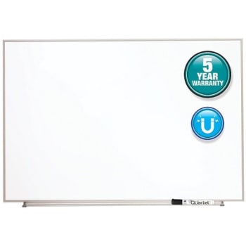Image for Quartet® Aluminum Frame Matrix Magnetic Steel Whiteboard 34" X 23" from HD Supply