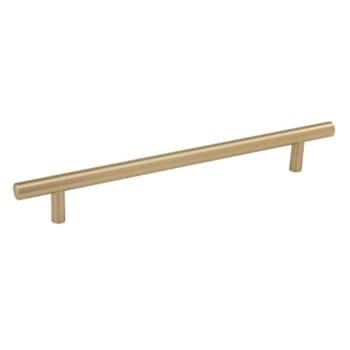 Image for Amerock Bar Pulls 7-9/16 In, 192 Mm Center Golden Champagne Cabinet Pull from HD Supply