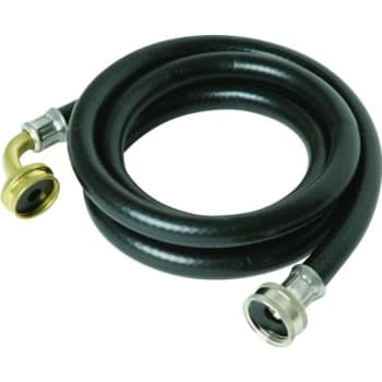 Image for 5' Black Pvc Angle Washing Machine Hose from HD Supply