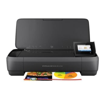 Image for HP Officejet 250 All-In-One Portable Printer With Wireless And Mobile Printing from HD Supply