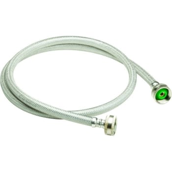 Image for 4' Stainless Steel Washing Machine Hose from HD Supply