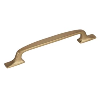 Amerock Highland Ridge 6-5/16 In, 160 Mm Center Golden Champagne Cabinet Pull