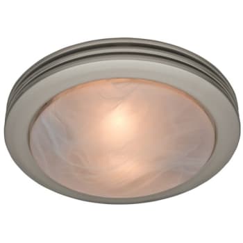Image for Hunter Saturn Brushed Nickel Bathroom Fan from HD Supply