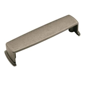 Amerock Kane 3-3/4 In, 96 Mm Center Weathered Nickel Cabinet Cup Pull