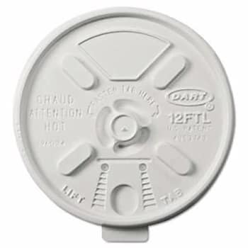 Image for Dart® 12ft Ls Translucent Lift'n'lock Lid With Straw Slot Case Of 1,000 from HD Supply
