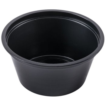 Image for Dart® Black Plastic Souffle/portion Cup Case Of 2,500 from HD Supply