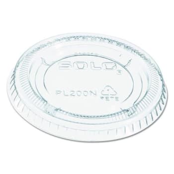 Image for Dart® Solo Medium Clear Plastic Souffle/cup Lid (2500-Case) from HD Supply