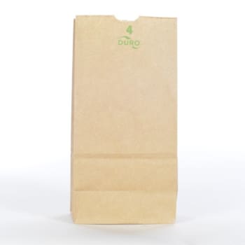 Duro Brown Grocery Bag With Kraft Case Of 500