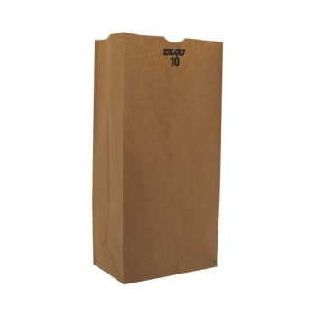 Image for Duro Recycled Grocery Bag With Kraft Case Of 500 from HD Supply