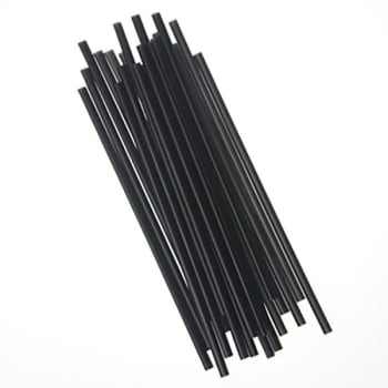 Image for Empress Black Jumbo Straw Unwrapped 7.75" Case Of 5,000 from HD Supply