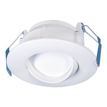 Image for Cooper Lighting® 4 Inch Halo 8.5 Watt Led Adjustable Gimbal Downlight from HD Supply