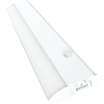 Good Earth Lighting® 18" Slim LED Undercabinet Direct Wire Bar, White