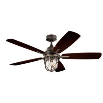 Image for Kichler® Lydra 52 In. 5-Blade Led Ceiling Fan W/ Light (Brown) from HD Supply