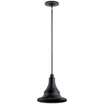 Image for Kichler® Hampshire Outdoor Ceiling Light (Textured Black) from HD Supply