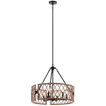 Image for Kichler® Oana Palm 6 Light Chandelier-Pendant from HD Supply