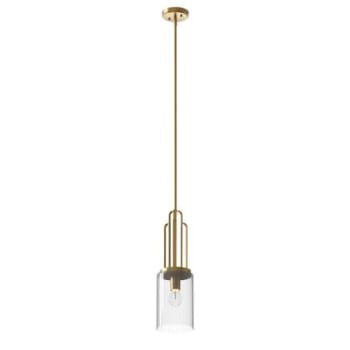 Image for Kichler® Kimrose™ 7 In. 1-Light Pendant Fixture (Brushed Natural Brass) from HD Supply