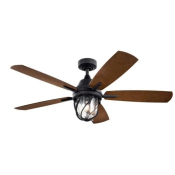 Image for Kichler® Lydra 52 In. 5-Blade Led Ceiling Fan W/ Light (Black) from HD Supply