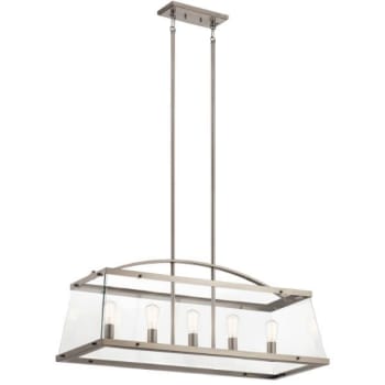Image for Kichler® Darton 5-Light Indoor Chandelier (Classic Pewter) from HD Supply