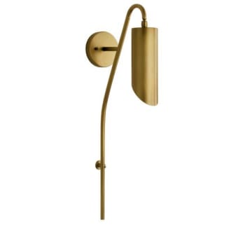 Kichler® Trentino™ 1 Light Wall Sconce In Natural Brass