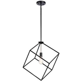 Image for Kichler® Cartone 4-Light Pendant Fixture (Black) from HD Supply
