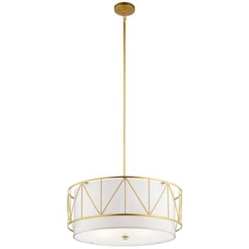 Image for Kichler® Birkleigh 4-Light Pendant Fixture (Classic Gold) from HD Supply
