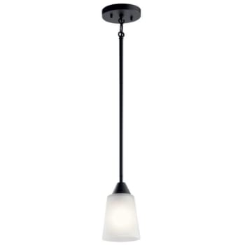 Image for Kichler® Skagos 1-Light Pendant Fixture (Black) from HD Supply