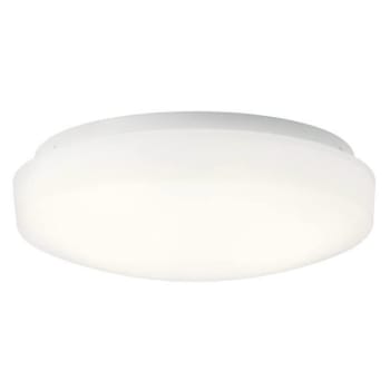 Image for Kichler® 11" Round White LED Flush Mount from HD Supply