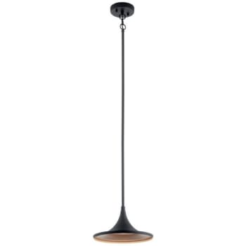 Image for Kichler® Elias 11 In. 1-Light Outdoor Pendant Fixture (Textured Black) from HD Supply
