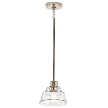 Image for Kichler® Eastmont™ 1-Light Pendant Fixture (Polished Nickel) from HD Supply