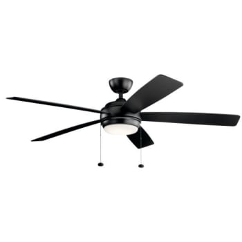 Image for Kichler® Starkk 60 In. Led Ceiling Fan W/ Light (Black) from HD Supply