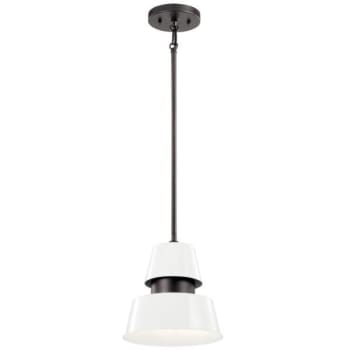 Image for Kichler® Lozano 9 In. 1-Light Outdoor Pendant Fixture (White) from HD Supply