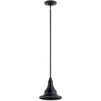Image for Kichler® Hampshire 12 In. 1-Light Outdoor Pendant Fixture (Textured Black) from HD Supply