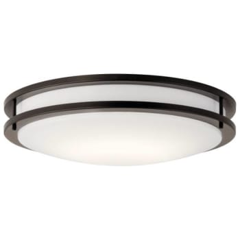 Kichler® 17.75 Olde Bronze Round LED Flush Mount