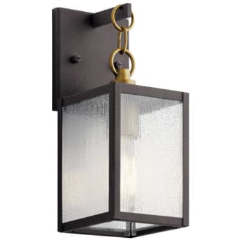 Image for Kichler® Lahden 17 In. 1-Light Outdoor Wall Sconce (Zinc) from HD Supply