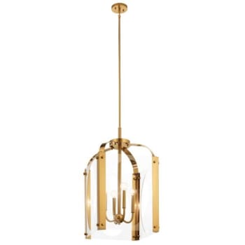 Image for Kichler® Pytel 4-Light Pendant Fixture (Fox Gold) from HD Supply