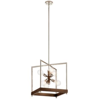 Image for Kichler® Tanis 6-Light Pendant Fixture (Auburn Stained) from HD Supply