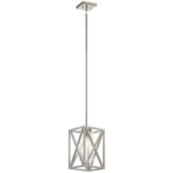 Image for Kichler® Moorgate 1-Light Pendant Fixture (Distressed Antique White) from HD Supply