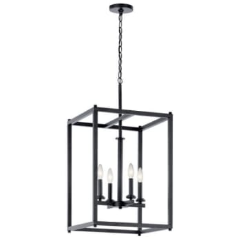 Image for Kichler® Crosby 4-Light Pendant Fixture (Black) from HD Supply