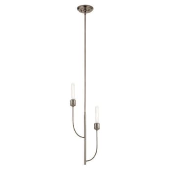 Image for Kichler® Hatton Classic Pewter 2 Light Pendant from HD Supply