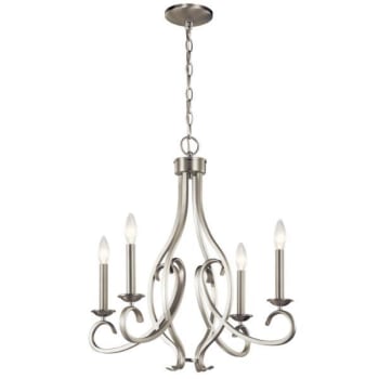 Image for Kichler® Ania 4-Light Indoor Chandelier (B. Nickel) from HD Supply