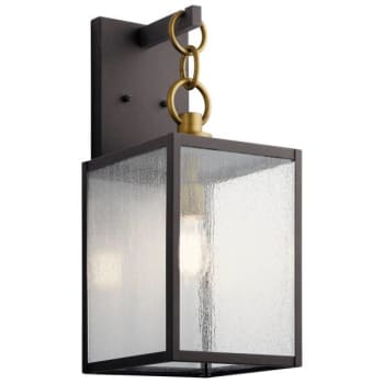 Image for Kichler® Lahden 22 In. 1-Light Outdoor Wall Sconce (Zinc) from HD Supply