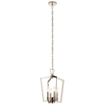 Image for Kichler® Abbotswell 4-Light Pendant Fixture (Polished Nickel) from HD Supply