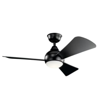 Image for Kichler® Sola 44 in. LED Ceiling Fan w/ Light (Black) from HD Supply