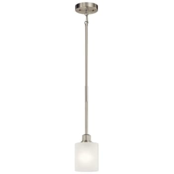 Image for Kichler® Lynn Haven Brushed Nickel 1 Light Mini Pendant from HD Supply